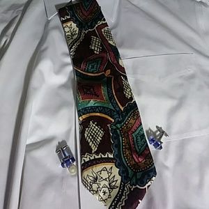 Boston Trader silk designer tie $20 + free gift